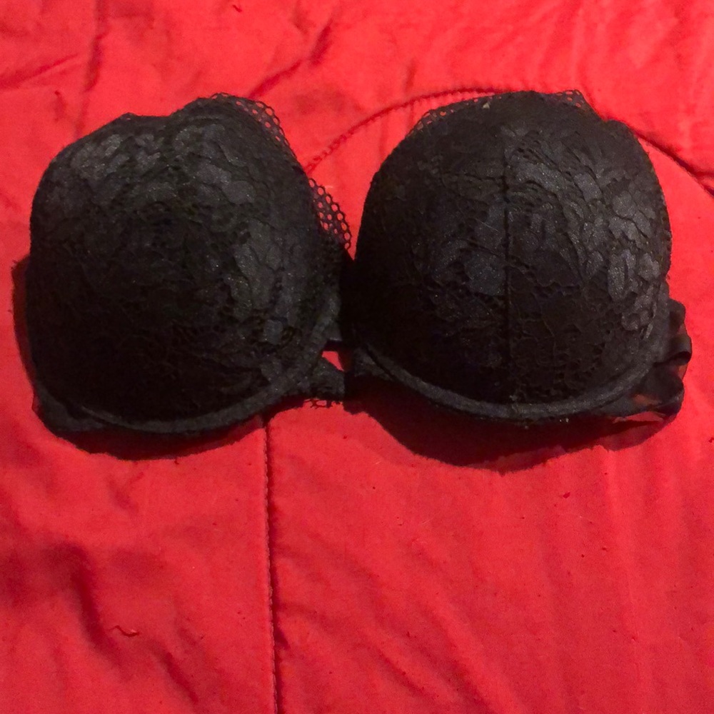 La Senza Black Lace/Mesh Bra